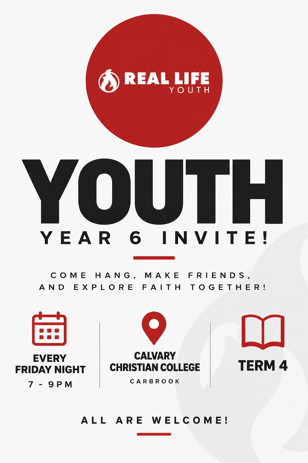 Year 6 Invitation