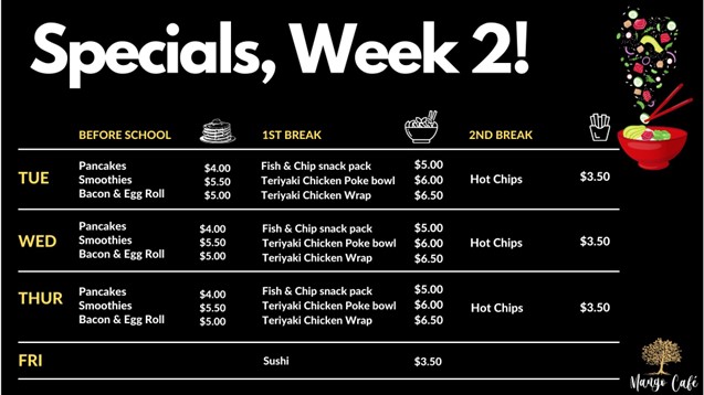 Cafe Specials Wk 2 T2 2024