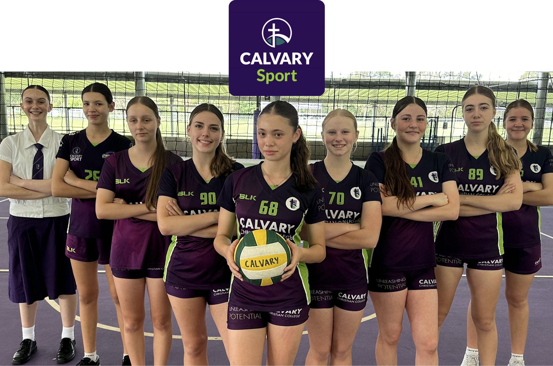 Calvary Christian College takes on the Australian Volleyball Schools Cup for the first time!