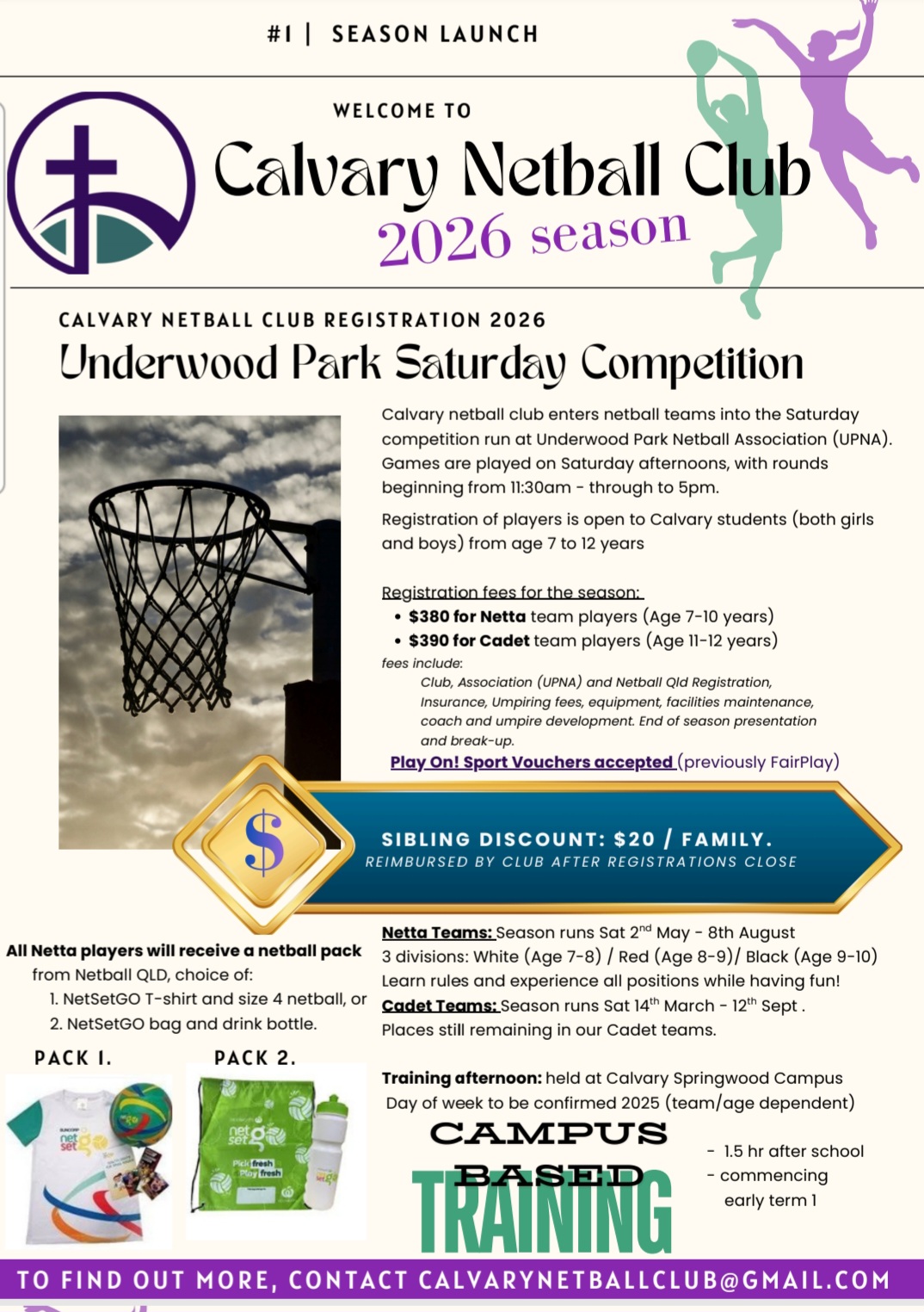 UPNA Netball Club P1